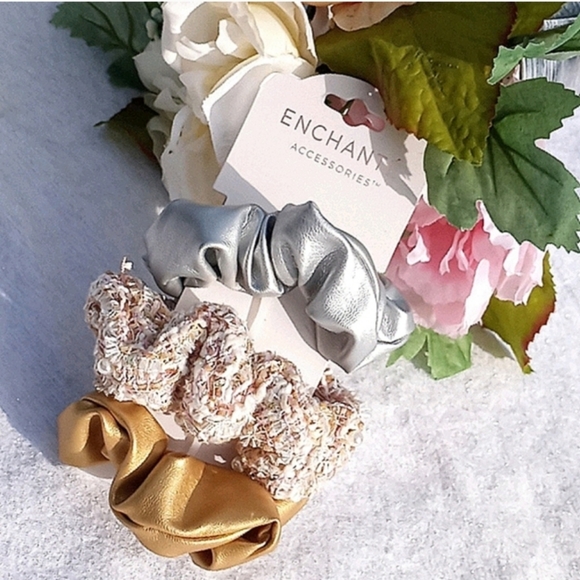 Enchante 3Pk Scrunchies - Picture 1 of 3